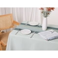 thumbnail image 5 of REGALWOVEN Rustic Tablecloth Cotton Linen Waterproof Table Cover with Tassels Grey 39"x63", 5 of 5