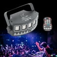 thumbnail image 2 of Miumaeov Stage Light with 45 Beads Lights LED RGB Disco Show Party Strobe DJ Projector Spotlight, 2 of 11