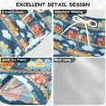 thumbnail image 2 of FORMRS Boys Swim Trunks Quick Dry Mesh Liner Boardshorts Sizes XS-XL, Blue Cute Train Pattern, 2 of 7