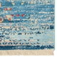 thumbnail image 5 of Rugsotic Carpets Machine Woven Crossweave, Oriental Polyester Area Rug, Blue, 5'x7'10'', 5 of 6