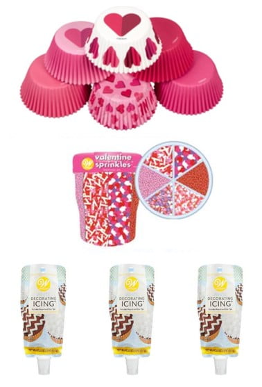 Wilton Valentine Cupcake Decorating Set, 5-Piece