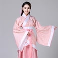 thumbnail image 4 of Wiywef 1Set Chinese Ancient Style Hanfu, Traditional Tang Outfit Women Hanfu Dresses Long Sleeve Ancient Princess Clothing Dance Dress for Party, 4 of 7