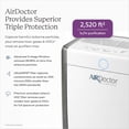 thumbnail image 3 of AIRDOCTOR 3500i SMART Air Purifier for Living Rooms & Bedrooms, 3 Stage Filtration with Pre-Filter, UltraHEPA, Carbon/VOC Captures Particles, 3 of 10