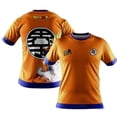 thumbnail image 3 of Camisetas de Goku de Dragon Ball para hombre, Tops de manga corta con estampado, Moda para todos los días, camiseta de gran tamaño, ropa de verano, 3 of 4