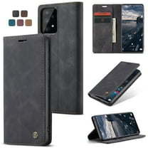 Dteck CaseMe for Samsung Galaxy A33 5G Wallet Case,Soft PU Leather Flip Case Magnetic Stand Flip Protective Cover Leather Case with ID & Credit Card Slots Holder Case for Galaxy A33 5G,Black