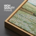 thumbnail image 2 of IDEA4WALL Extra Large Framed Canvas Print Wall Art Lush Summer Garden with Blooming Trees Classic Art Botanical Vintage Wall Decor Oversized Artwork Relax/Calm for Living Room - 60"x20", 2 of 5