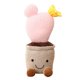 thumbnail image 5 of Plantas realistas, juguetes de peluche, suave, esponjoso, cojín, decoración de estantería, púrpura bluebell,11 Feliz Sencillez, 5 of 5