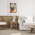 thumbnail image 2 of Stupell Industries Yellow Vase Of Tall Flowers Gray Framed Print Under Glass, design by Creative Studio, 23 x 17, 2 of 10