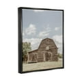 thumbnail image 3 of Peaceful Country Barn Farmland Landscape Photograph Jet Black Framed Art Print Wall Art, 3 of 6