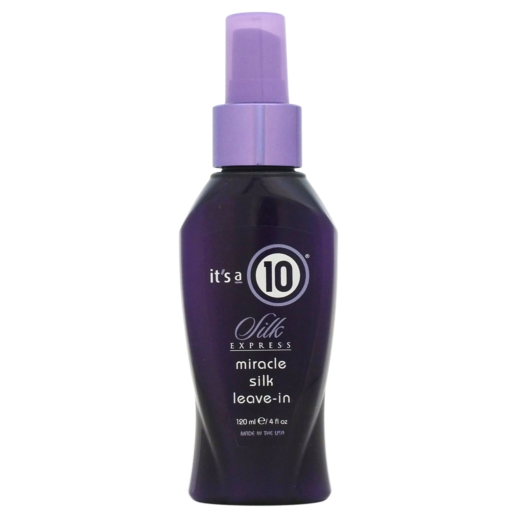 Silk Express Miracle Silk Leave-In by Its A 10 for Unisex - 4 oz Conditioner