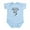 Sky Blue, variant on CafePress - Sing Like My Mommy Body Suit - Baby Light Bodysuit, Size Newborn - 24 Months