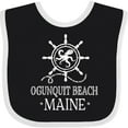 thumbnail image 3 of Inktastic Ogunquit Beach Maine Boys or Girls Baby Bib, 3 of 4