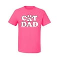 thumbnail image 2 of Wild Bobby, Best Cat Dad Daddy Gift, Pop Culture, Men Graphic Tee, Neon Pink, X-Large, 2 of 3