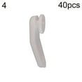 thumbnail image 4 of BAETEUY 40Pcs Window Curtain Rod Slide Rail Track Glider Drape Pole Runner Loop Hook, 4 of 8