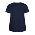 thumbnail image 4 of T-shirt à Manches Courtes à Col Rond pour Femmes Grande Taille, 4 of 6