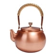 thumbnail image 2 of Tetera de cobre, tetera para estufa, dispensador de té hecho a mano, tetera para del té, tetera de Kung Fu para el hogar, Hotel, restaurante, 2 of 9