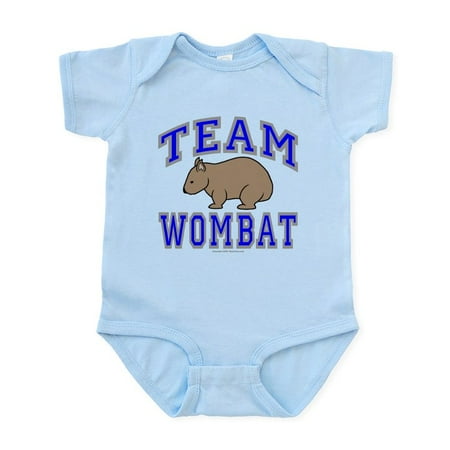 

CafePress - Team Wombat II Infant Bodysuit - Baby Light Bodysuit Size Newborn - 24 Months