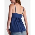 thumbnail image 4 of No Boundaries Knit Babydoll Cami, Womens, 4 of 5