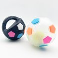 thumbnail image 3 of Ruiboury TPR Sturdy Handle And Unique Kettlebell Shape Calming Balls For Dogs Biting Resistant Mellow Dog Calming Ball black+white, 3 of 6