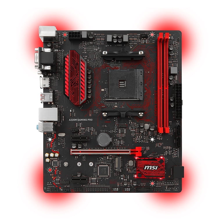 MSI Motherboard A320M Gaming PRO - Walmart.com