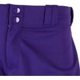 thumbnail image 4 of Alleson Athletic Women's Belt Loop Fast-Pitch Pants - Purple, XL, 4 of 6