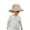 Khaki, variant on LRen Little Girl Tea Party Hats Adjustable Kids Sun Hat for Outdoor Beach Play Fisherman Cap with Wide Brim Army Green
