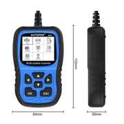 Autophix 5600 OBD2 Scanner Diagnostic Tool Fit for VW Audi Skoda, Full System Diagnostic Scan Tool Code Reader with EPB/TPMS/Oil/Throttle Resets, Bat-tery Registration, Lifetime Free Update