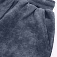 thumbnail image 7 of Boys Sweatpants Straight Open Bottom Pants Elastic Waist Athletic Joggers Casual Sweat Pant with Pockets Black 12-13 Years, 7 of 7