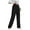 Black, variant on Buigttklop Pants for Women Women'S Casual Solid Color High Waist Elasticated Yoga Pants Trousers