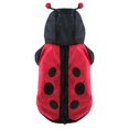 thumbnail image 1 of 1Pc Pet Ladybird Costume Festival Party Dog Cat Cosplay Clothes Pet Supply, 1 of 5