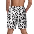 thumbnail image 4 of Fotbe Cute Panda Men’s Swim Trunks Quick Dry Swim Shorts Board Shorts with Mesh Lining-XX-Large, 4 of 9
