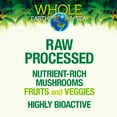 thumbnail image 5 of Natural Factors Whole Earth & Sea, Super Mushroom, Whole Food Supplement, Vegan, 30 Vegetarian Capsules, 5 of 8