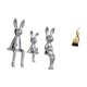 thumbnail image 5 of Escultura de figura,Estatua sentada Figura Escultura Adorno,Escultura abstracta de fuego,Estatua de arte abstracto para decoración del hogar,Escultura de fuego moderna,coleccionable,regalo, 5 of 8