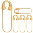 thumbnail image 1 of Miangastore 5Pcs Metal Brooches Pin DIY Metal Pins Clothes Pin Metal Brooch Pin for Jewelry Making, 1 of 8