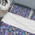 thumbnail image 4 of Designart 'Pattern with Watercolor Crystals with Star Sky' Modern & Contemporary Duvet Cover Set, 4 of 4