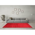 thumbnail image 3 of Ahgly Company Indoor Square Oriental Red Industrial Area Rugs, 6' Square, 3 of 4