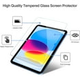 thumbnail image 5 of 2pcs For iPad 10.9 10th Generation 2022 Screen Protector, Tempered Glass Film Guard for 10.9" iPad 10, 5 of 5