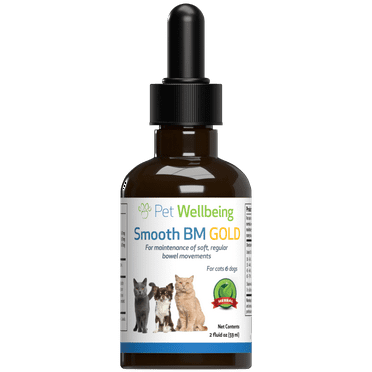 Pet Wellbeing Cat Feline Constipation Support - Smooth BM Gold 2oz