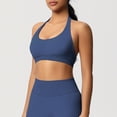 thumbnail image 6 of Tank Tops for Women, Sports Halter Bra Workout Yoga Bralette - Backless Bras for Women Padded Gym Open Back Bra Removable Pads, 6 of 9