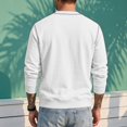 thumbnail image 5 of Mens Crewneck Sweatshirt Lightweight Casual Fall Winter Pullovers Soft and Lightweight Solid Color Tops for Home and Outdoor, 5 of 6