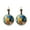 #3, variant on US Starry Night Van Gogh Sunflower Landscape Painting Glass Drop Dangle Earrings