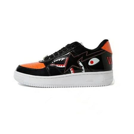 

BA_PE STA SK8 DUNK shark series trend wear-resistant fashion street vibe couple casual skateboard shoes 37