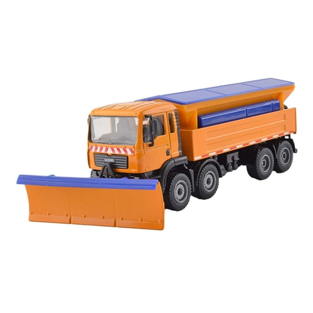 Camión de de nieve Modelo de juguete Modelo de regalos de vacaciones COLECCIÓN CARROTOR CAR de ingeniería de juguetes para 3 4 5 años niños