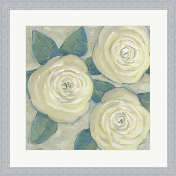 Great Art Now Roses in Bloom II by Timothy O'Toole, Framed Wall Art, 19.5W x 19.5H