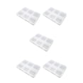 thumbnail image 2 of Caja de pastillas Transparente Matsuzay 6 Rejillas almacenamiento de plástico, 2 of 6