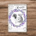 thumbnail image 4 of Carteles de metal vintage con diseño de conejo de Pascua y lavanda, decoración primaveral, 12 x 8 pulgadas, 4 of 5