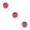 thumbnail image 4 of Transemion Plastic Durable Electronic Watch With Digital Display - Accurate Timekeeping For Everyday Stopwatch red 3Set, 4 of 6