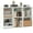 White, variant on GlowPlume 6-Cube Bookshelf, 3-Tier Wooden Cubby Bookshelf, Modern Horizontal & Vertical Display Shelf w/Anti-toppling Kit, Freestanding Cubic Storage Organizer for Study, Bedroom (Black)