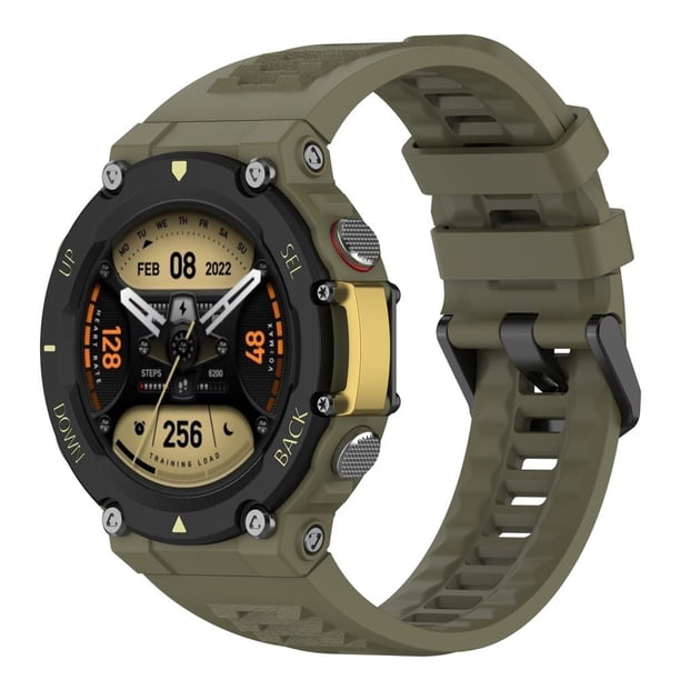 Correas de repuesto compatibles con el reloj inteligente Amazfit T Rex2, correas de silicona suave, correa de muñeca ajustable con herramientas