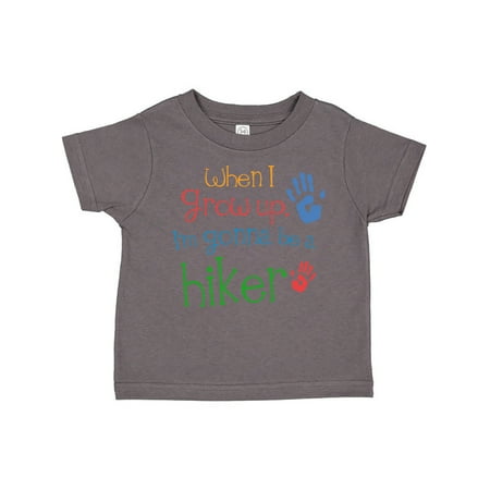 

Inktastic Hiking Future Hiker Gift Toddler Boy or Toddler Girl T-Shirt